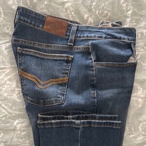 Harley-Davidson Blue Boot Cut Jeans with Timeless Appeal